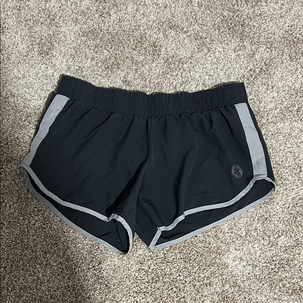 Old Navy Black and Gray Women's Athletic Shorts